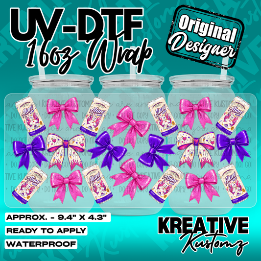 7141 | UV DTF Cup Wrap for 16oz Libbey Glass
