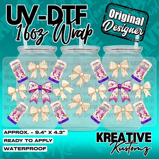 7142 | UV DTF Cup Wrap for 16oz Libbey Glass