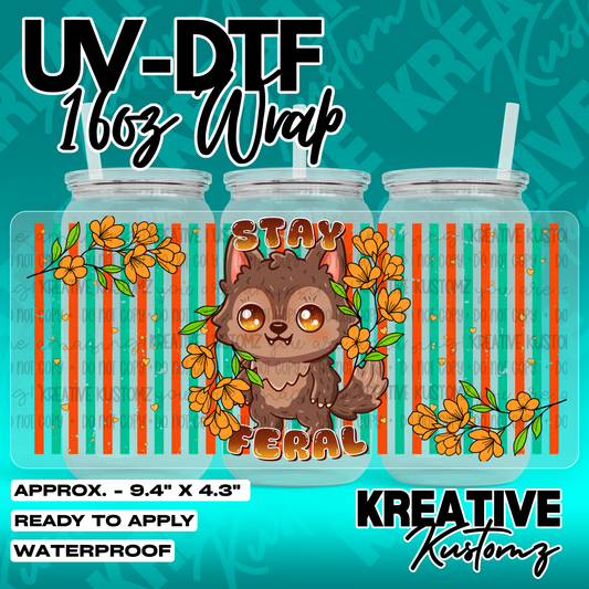 7147 | UV DTF Cup Wrap for 16oz Libbey Glass