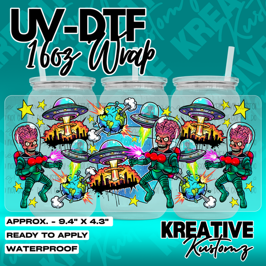 7172 | UV DTF Cup Wrap for 16oz Libbey Glass