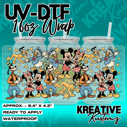 7174 | UV DTF Cup Wrap for 16oz Libbey Glass