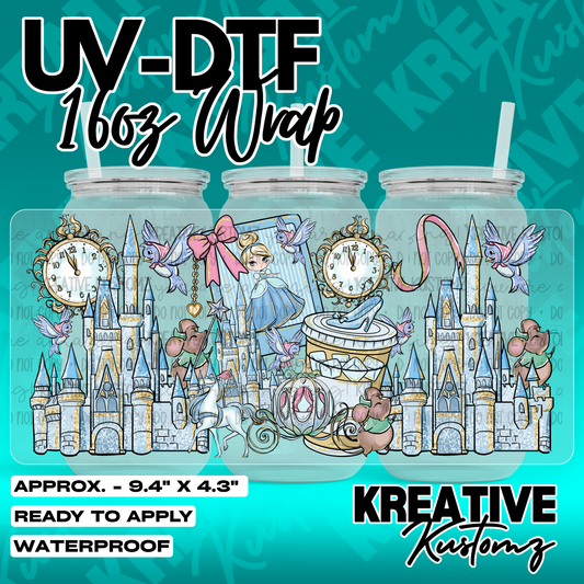 7176 | UV DTF Cup Wrap for 16oz Libbey Glass