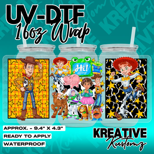 7189 | UV DTF Cup Wrap for 16oz Libbey Glass