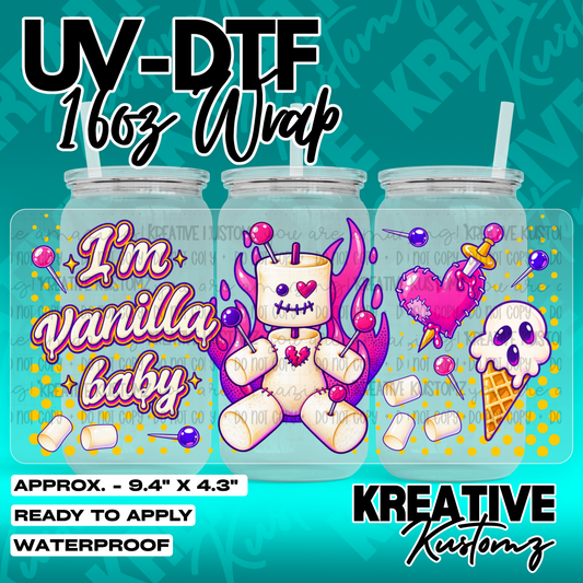 7209 | UV DTF Cup Wrap for 16oz Libbey Glass