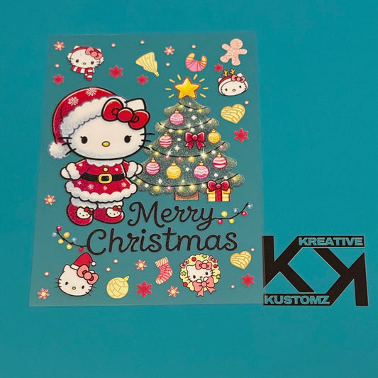 A5 HK Christmas UV-DTF NOTEBOOK WRAP
