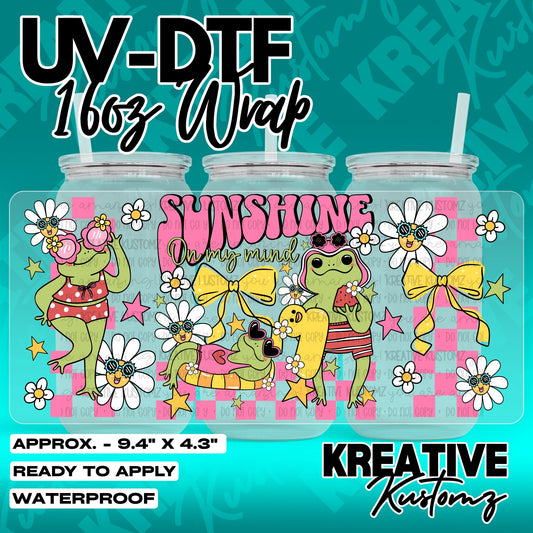 7232 | UV DTF Cup Wrap for 16oz Libbey Glass