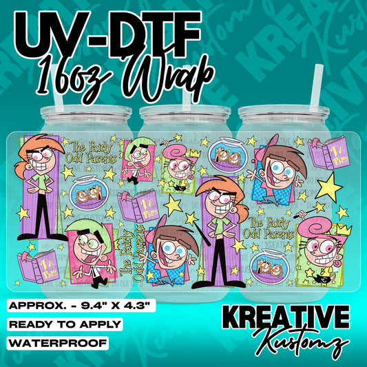 7256 | UV DTF Cup Wrap for 16oz Libbey Glass