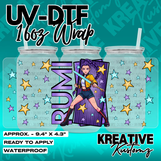 7259 | UV DTF Cup Wrap for 16oz Libbey Glass