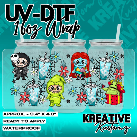 7280 | UV DTF Cup Wrap for 16oz Libbey Glass