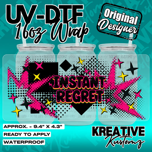 7315 | UV DTF Cup Wrap for 16oz Libbey Glass