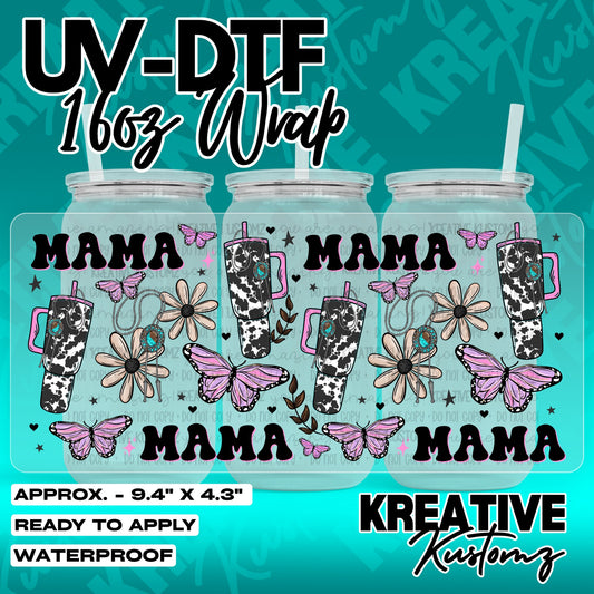 7343 | UV DTF Cup Wrap for 16oz Libbey Glass