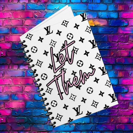 RTS Let Them | UVDTF A5 Notebook Wrap Decal