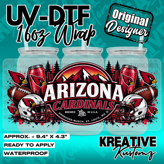 7378 | UV DTF Cup Wrap for 16oz Libbey Glass