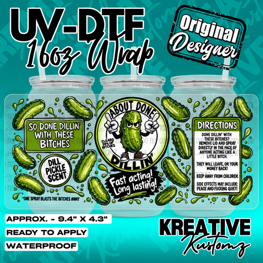 7381 | UV DTF Cup Wrap for 16oz Libbey Glass