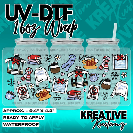 7429 | UV DTF Cup Wrap for 16oz Libbey Glass