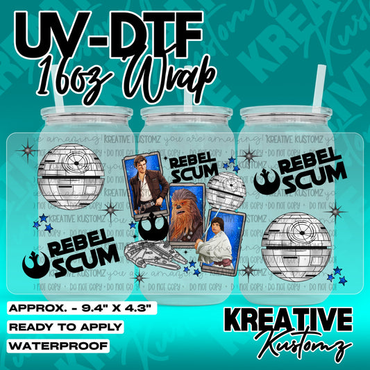 7437 | UV DTF Cup Wrap for 16oz Libbey Glass