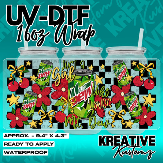 7463 | UV DTF Cup Wrap for 16oz Libbey Glass