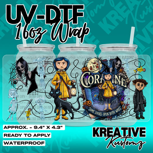 7519 | UV DTF Cup Wrap for 16oz Libbey Glass