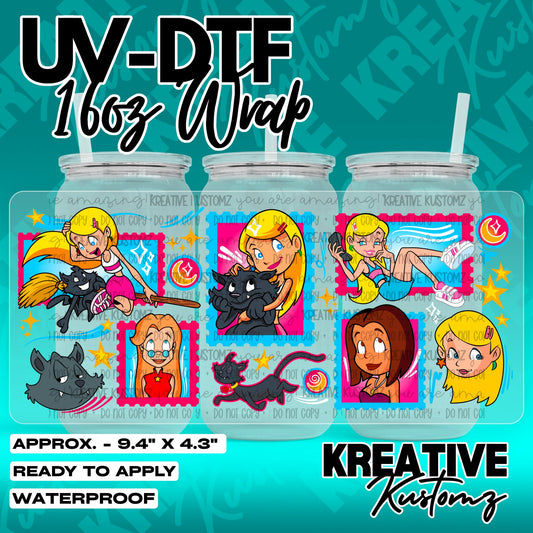 7569 | UV DTF Cup Wrap for 16oz Libbey Glass