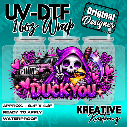 7577 | UV DTF Cup Wrap for 16oz Libbey Glass