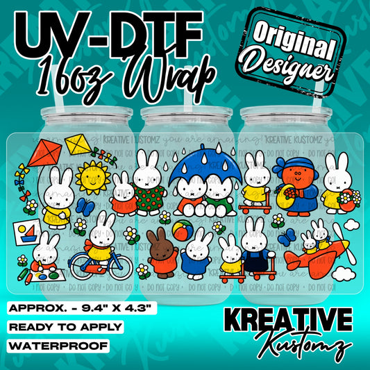 7582 | UV DTF Cup Wrap for 16oz Libbey Glass