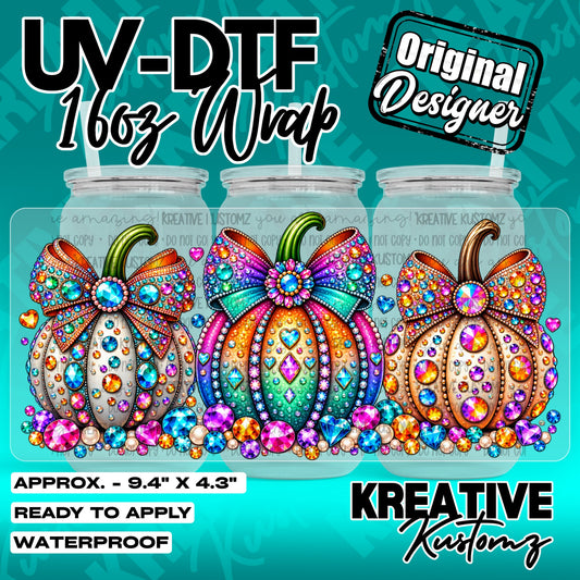 7597 | UV DTF Cup Wrap for 16oz Libbey Glass