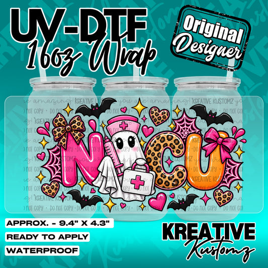 7614 | UV DTF Cup Wrap for 16oz Libbey Glass