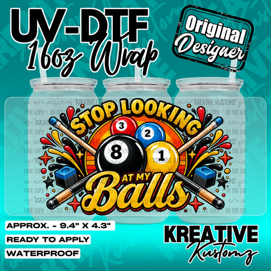 7619 | UV DTF Cup Wrap for 16oz Libbey Glass