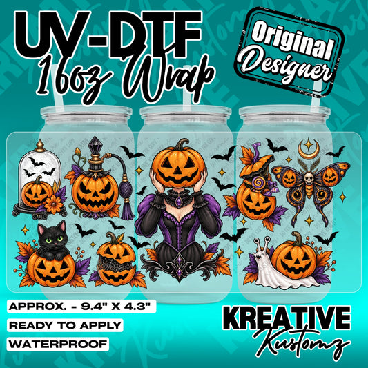 7649 | UV DTF Cup Wrap for 16oz Libbey Glass