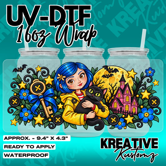 7688 | UV DTF Cup Wrap for 16oz Libbey Glass