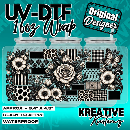 7727 | UV DTF Cup Wrap for 16oz Libbey Glass