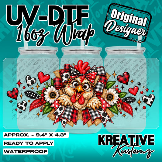 7731 | UV DTF Cup Wrap for 16oz Libbey Glass