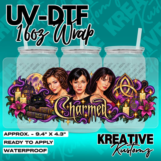 7794 | UV DTF Cup Wrap for 16oz Libbey Glass