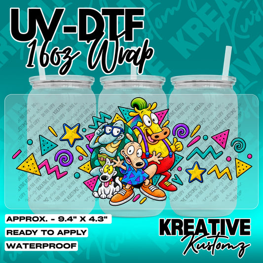 7797 | UV DTF Cup Wrap for 16oz Libbey Glass