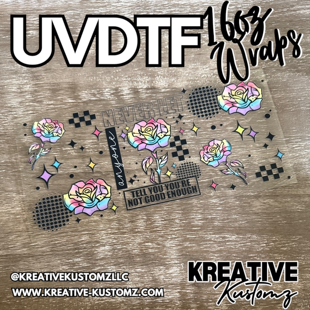1226 | RTS | UV DTF Cup Wrap for 16oz Libbey Glass