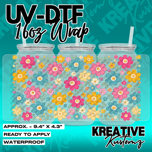 7825 | UV DTF Cup Wrap for 16oz Libbey Glass