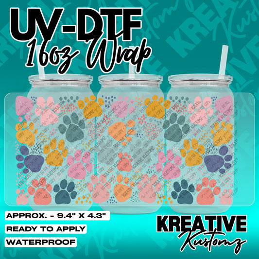 7842 | UV DTF Cup Wrap for 16oz Libbey Glass
