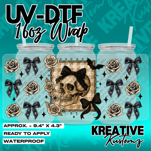 7852 | UV DTF Cup Wrap for 16oz Libbey Glass