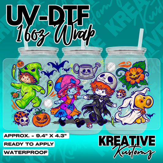 7863 | UV DTF Cup Wrap for 16oz Libbey Glass