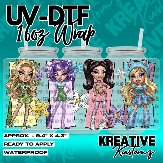 7880 | UV DTF Cup Wrap for 16oz Libbey Glass