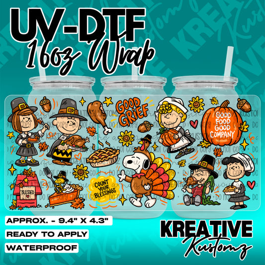 7896 | UV DTF Cup Wrap for 16oz Libbey Glass