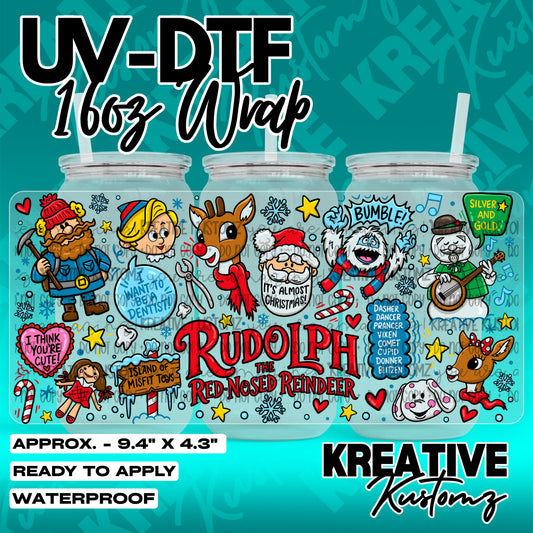 7902 | UV DTF Cup Wrap for 16oz Libbey Glass