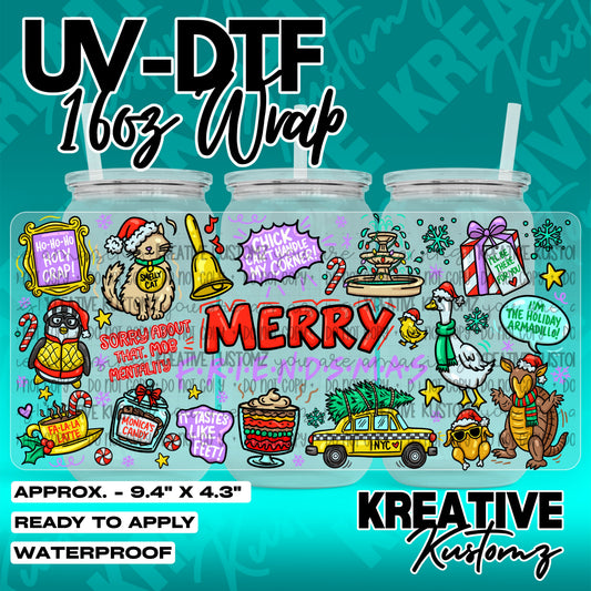 7904 | UV DTF Cup Wrap for 16oz Libbey Glass