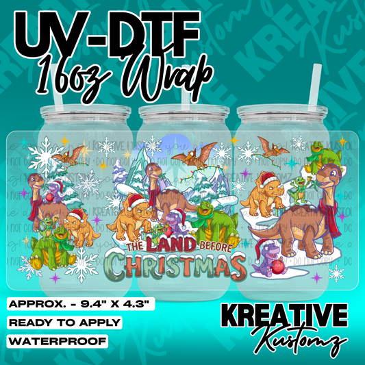 7968 | UV DTF Cup Wrap for 16oz Libbey Glass