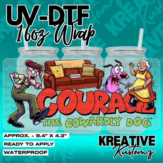 7975 | UV DTF Cup Wrap for 16oz Libbey Glass