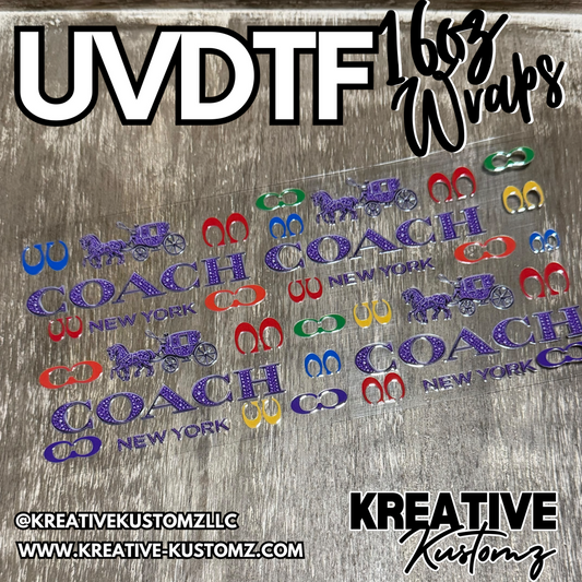 1457 | RTS | UV DTF Cup Wrap for 16oz Libbey Glass