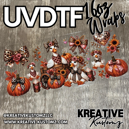 1442 | RTS | UV DTF Cup Wrap for 16oz Libbey Glass