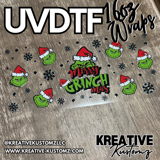 1428 | RTS | UV DTF Cup Wrap for 16oz Libbey Glass