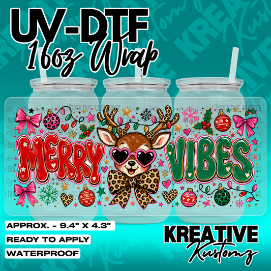 8010 | UV DTF Cup Wrap for 16oz Libbey Glass
