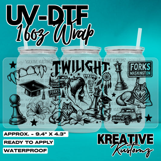 8018 | UV DTF Cup Wrap for 16oz Libbey Glass